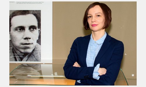 Anshelika Schpiljowa, Direktorin des Museums der Geschichte der Stadt Sowjetsk