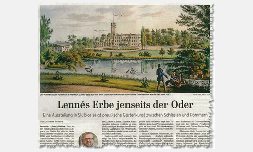 Ausschnitt aus dem Artikel in der &lt;i&gt;MAZ&lt;/i&gt;