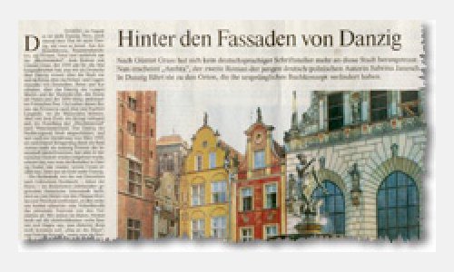 Potsdamer Neueste Nachrichten, 03.11.2014: Hinter den Fassaden von Danzig (Ausschnitt)