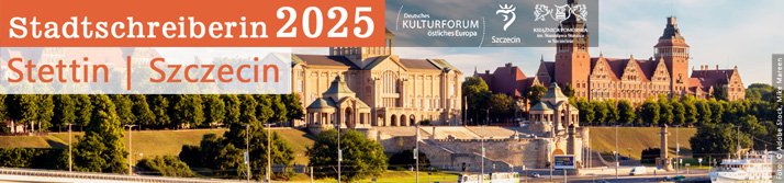 Blog-Headerbild: Stadtschreiberin Stettin/Szczecin 2025