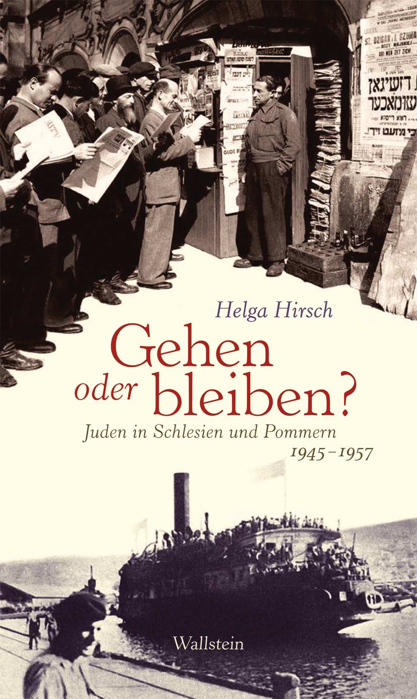 Cover des Buchs »Gehen oder bleiben« von Helga Hirsch, © Wallstein