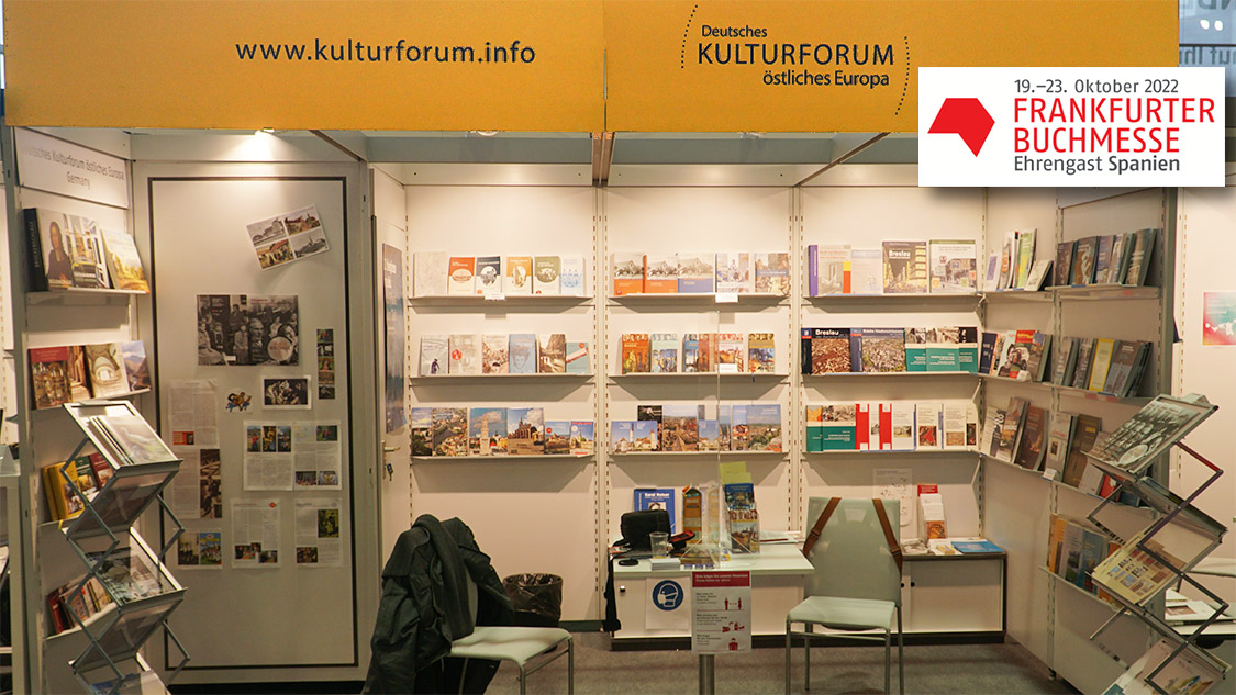 Das Deutsche Kulturforum östliches Europa auf der Frankfurter Buchmesse 2022 - Events