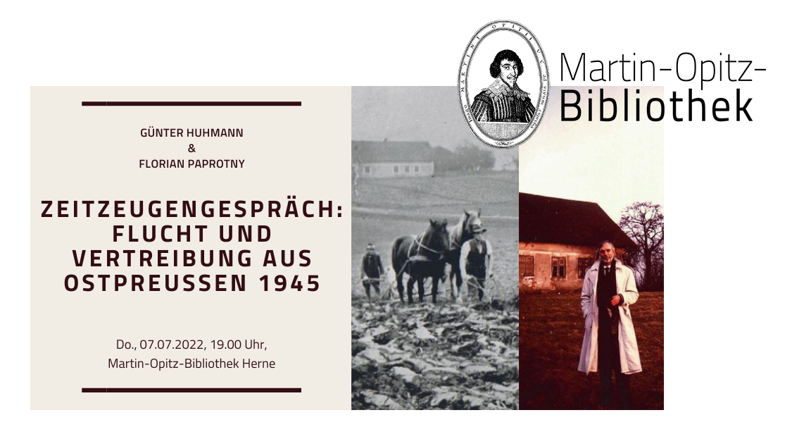 Flucht und Vertreibung aus Ostpreußen 1945 - Veranstaltungen