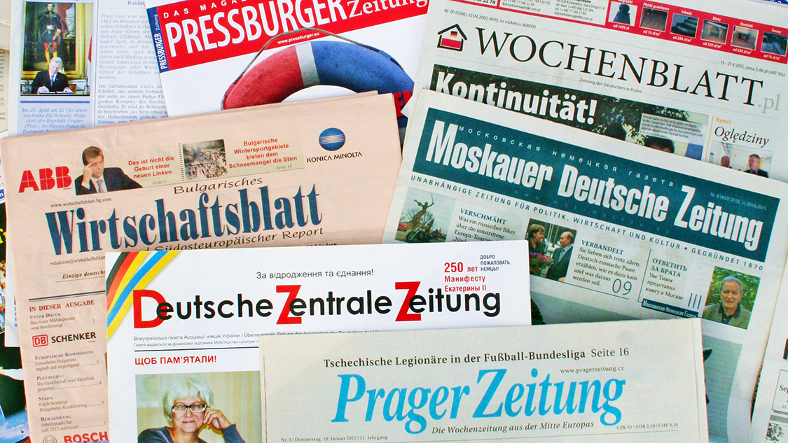 Deutschsprachige Medien im östlichen Europa - Events